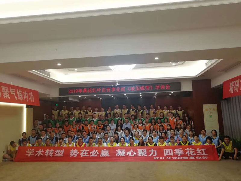 红叶集团精英户外团建拓展